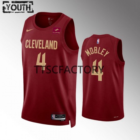 Dres Cleveland Cavaliers Evan Mobley 4 Nike 2022-23 Icon Edition Crvena Swingman - Dječji